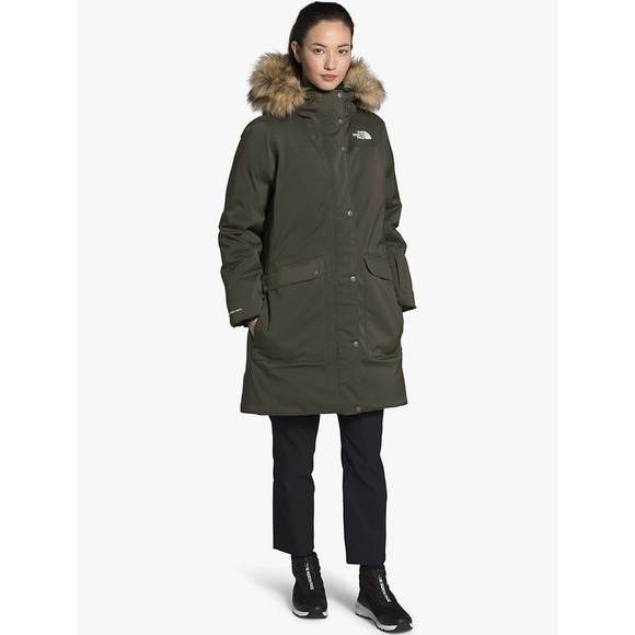 The North Face Jackets & Blazers - The North Face New Defdown Parka Women's XL FUTURELIGHT Winter Down Jacket Green